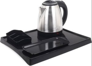 Electric Kettle With Tray Set