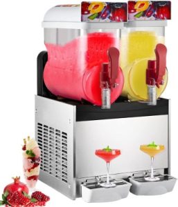 Commercial Double Slush Machine
