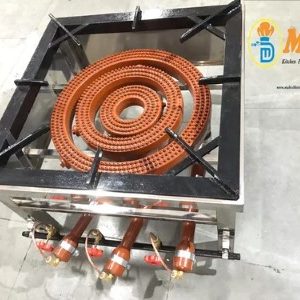 Stainless Steel Korean 3 Ring Burner Biryani stove