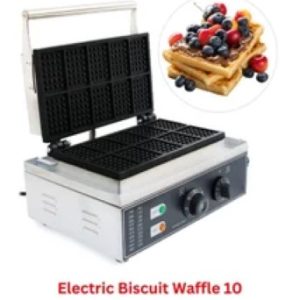 10 Slot Commercial Electric Biscuit Waffle Maker