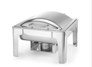 Stainless-Steel Roll Top Chafing Dish