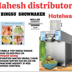 Korean Bingsu Snow Ice Cream Machine